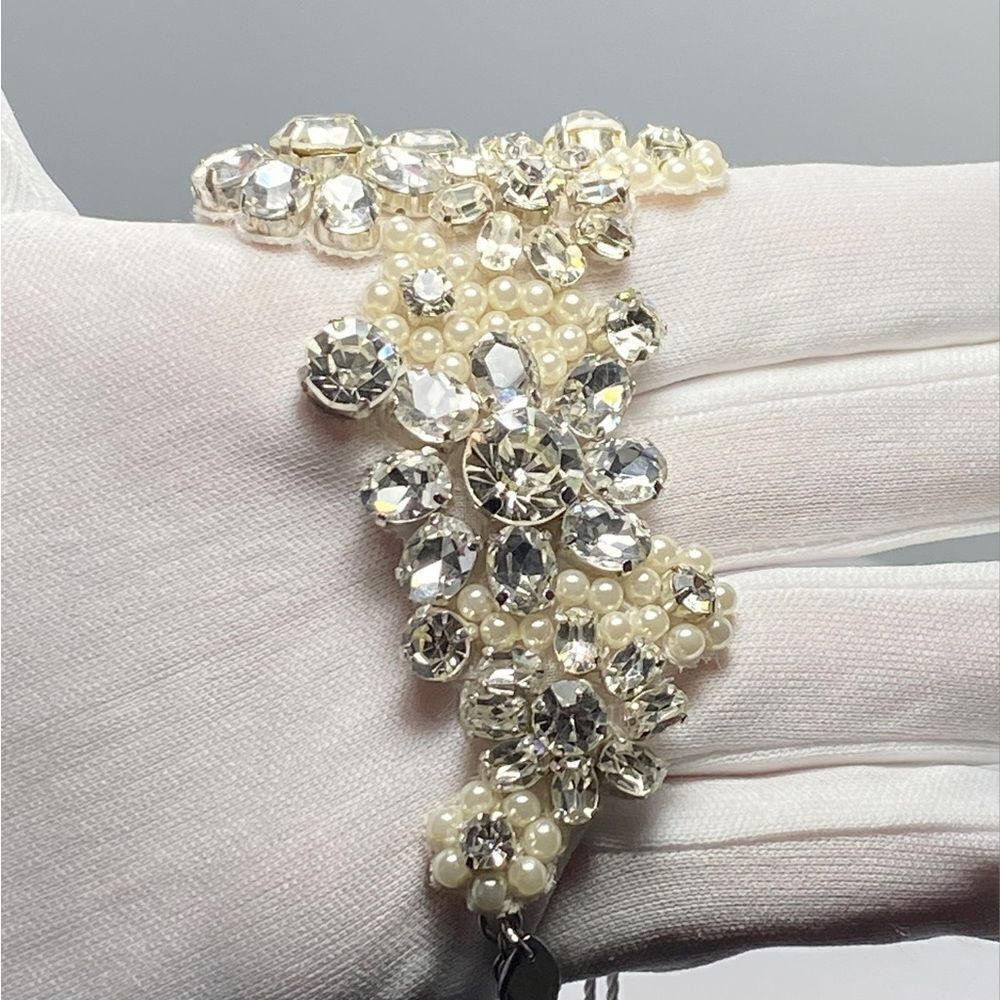 Jenny Packham Fiori Bracelet Crystal/pearl - Picture 9 of 10